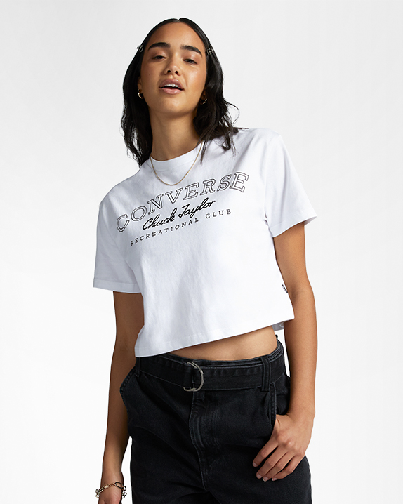 Retro Chuck Taylor Cropped T-Shirt | CONVERSE SOUTH AFRICA