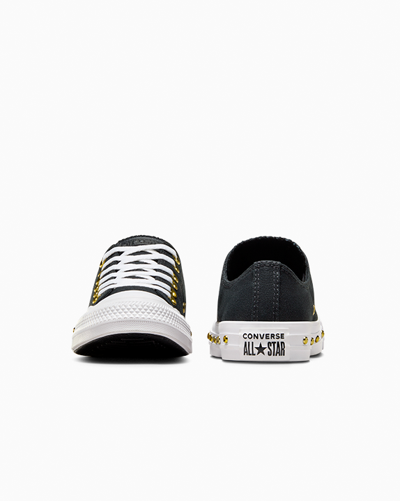 Chuck Taylor All Star Star Studded Low Tops Front & Back View
