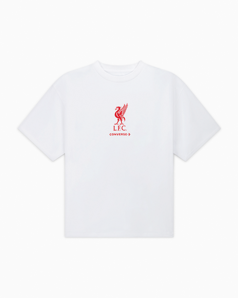 Converse x LFC Loose-Fit T-Shirt White | CONVERSE SOUTH AFRICA